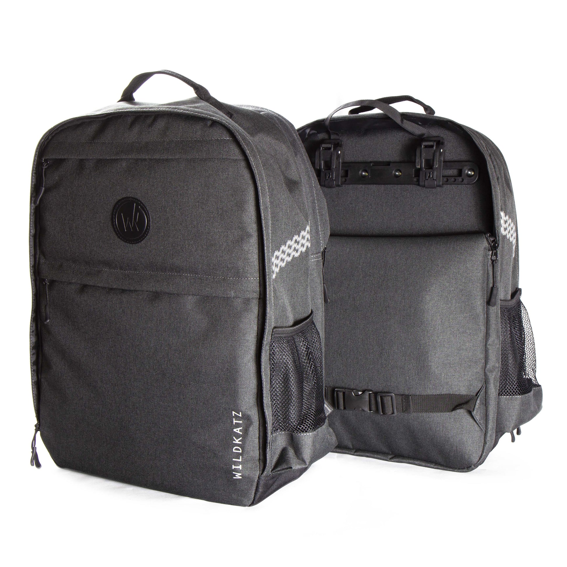 fahrradtasche und rucksack kombi Wildkatz Felis